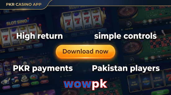 Main screen of Wowpk gamedownload page for PK players